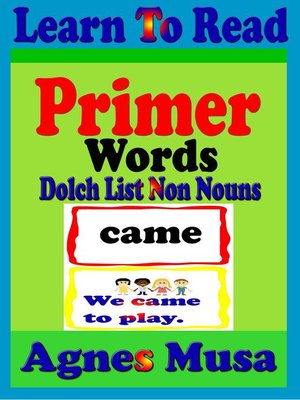 cover image of Primer Words